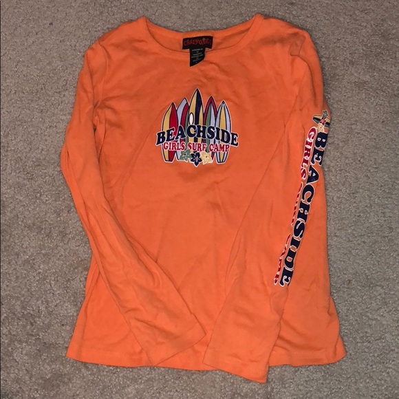 CrazyGirl Other - Beachside Girls Surf Camp Long Sleeve Tee